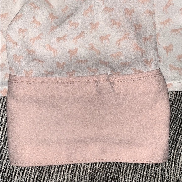 FREE PEOPLE EQUESTRIAN SOFT PINK TOP - Picture 6 of 6